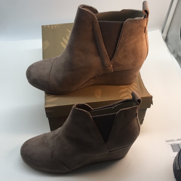 Dunes Women's Zoey Wedge Bootie +Wide Width Size 9M - Picture 4 of 9